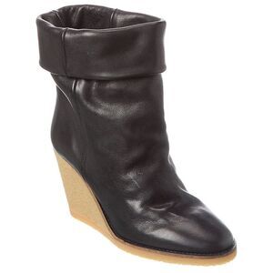 Isabel Marant Mealie Leather Boot, Black